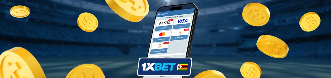 1xBet deposit bonus for Zimbabwe users