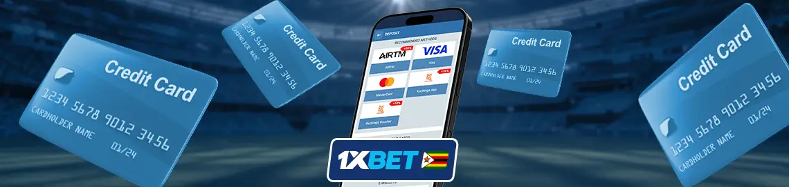 1xBet deposit methods available in Zimbabwe