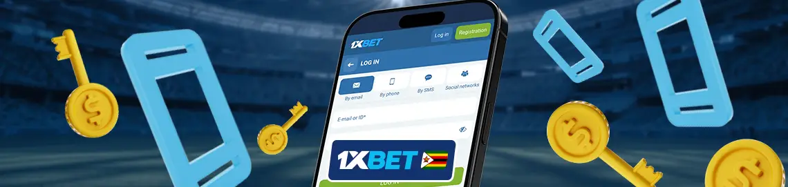 How to log in to 1xBet with phone number in Zimbabwe